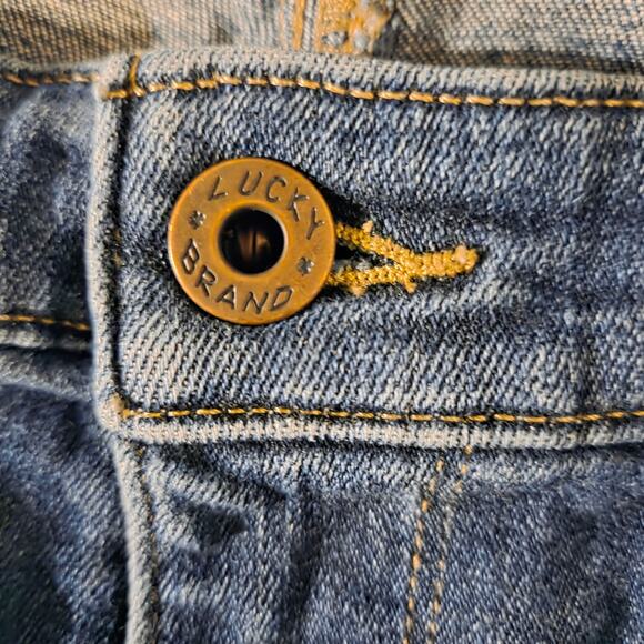 Lucky Brand Sweet Boot Acid Wash Denim Jeans - Size 12/31 - Picture 5 of 8